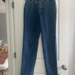 Women's Blue and Navy Jeans
